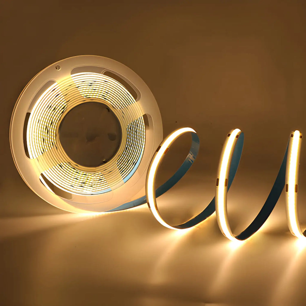 COB LED Strip Light | Flexible, Dimmable, 9 Colors | 5M Roll
