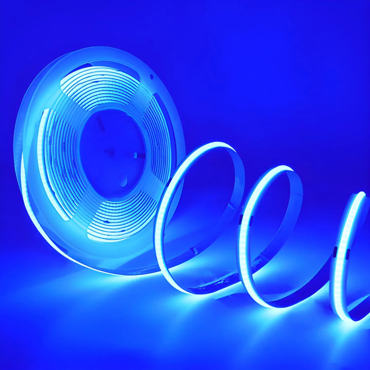 COB LED Strip Light | Flexible, Dimmable, 9 Colors | 5M Roll