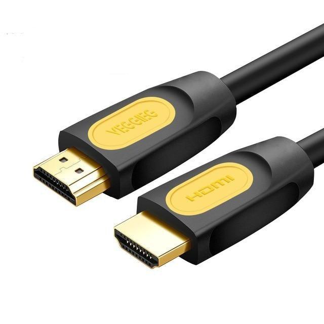 4K DisplayPort to HDMI Cable | Gold-Plated, Nylon Braided | 1M–5M